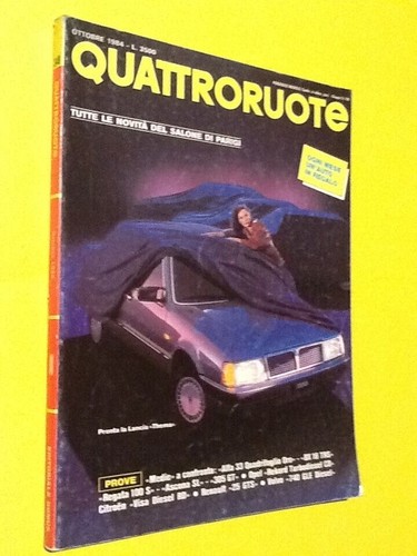 Quattroruote 348 ottobre - ottobre, 1984