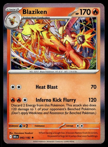Blaziken 042 182 - blaziken, rare