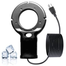 Upgraded 500-Watt Chicken Water Heater - Submergible Cast Aluminum Utility De...