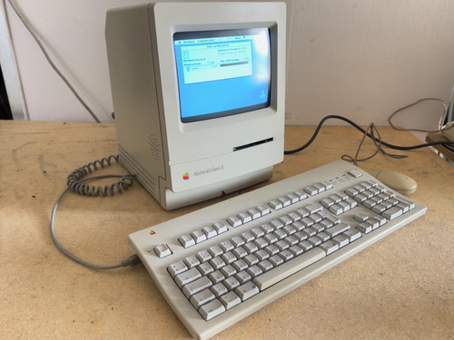 Apple macintosh classic mod - apple, ii