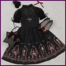 Abito Stampa Diavolo Gotico