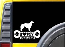 Adesivo borzoi bone l102 - adesivo,