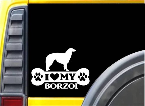 Adesivo borzoi bone l102 - adesivo,