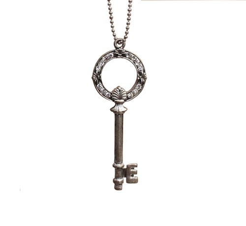 Collana ciondolo chiave - collana,