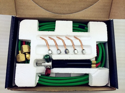 Piccola torcia con - torcia, a