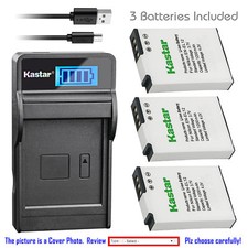 Kastar Battery LCD Charger for
