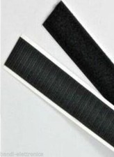 ROTOLO VELCRO ADESIVO NERO MASCHIO- FEMMINA 2 cm X 5 metri