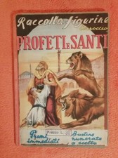 ALBUM FIGURINE PROFETI E SANTI - CARROCCIO 1951 COMPLETO LEGGI DESCRIZIONE