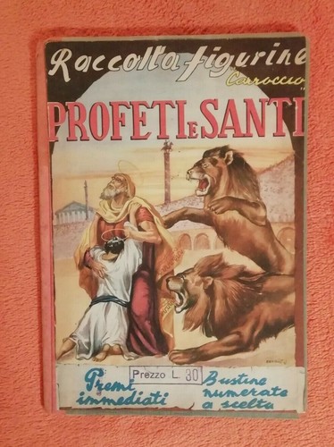 Album figurine profeti - profeti, santi