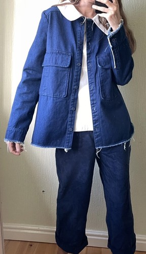 Zara giacca denim - , con