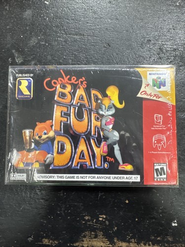 Conker bad fur - conker's, nintendo