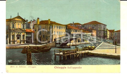 1905 chioggia veduta - ca,