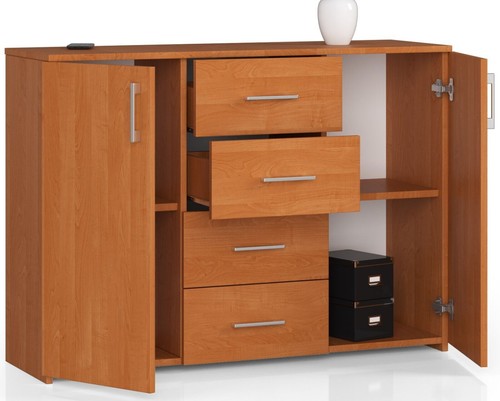 Cassettiera con cassetti e - cassetti,