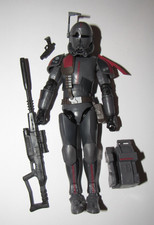 Star Wars personaggio serie nera Bad Batch Crosshair completo ottimo