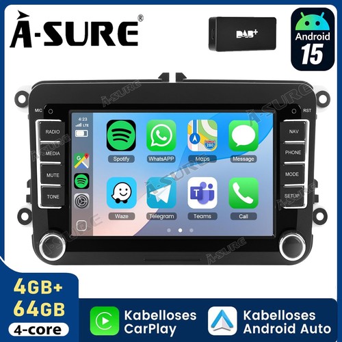 Autoradio 64gb android 15 - autoradio, 4g+64gb