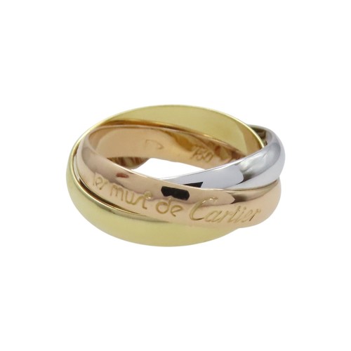 Anello cartier trinity - anello,
