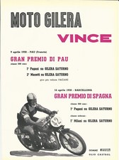 PUBBLICITA' ORIGINALE GILERA