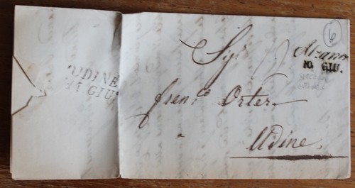 1847 lombardo veneto lettera - lombardo-veneto,