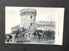 Acquaviva Picena (AP)- Fortezza Medioevale. Timbro Servizio Mobile.1923.