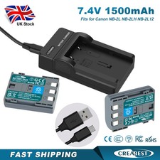 2x NB-2LH batteria +