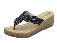 InBlu GO000015 Nero Infradito