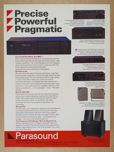 Amplificatore parasound - amplificatore,