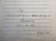 Antico Manoscritto Musicale