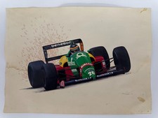 Benetton F1 Nannini Print