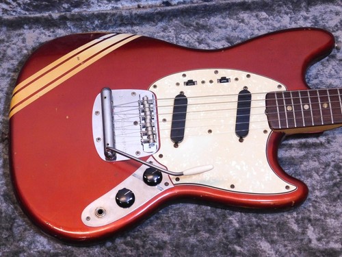Fender mustang competition red - mustang,