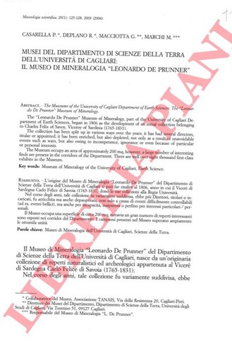 Casarella deplano r - casarella,