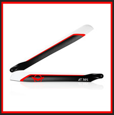 Pale rotore principale Azure Power Carbon elicotteri elettrici Goblin Protos 380