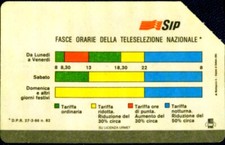 G 25 C&C 1122 SCHEDA TELEFONICA USATA FASCE ORARIE 10.000 L. MAN 31.12.90
