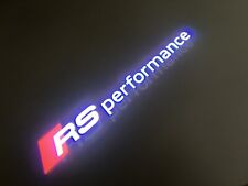 Orig. Audi Rs Performance Logo