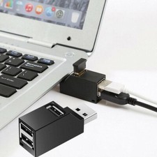 Hub usb switch sdoppiatore per pc laptop neetbook 3 porte usb