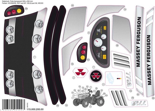 Set adesivi rolly toys - adesivi,