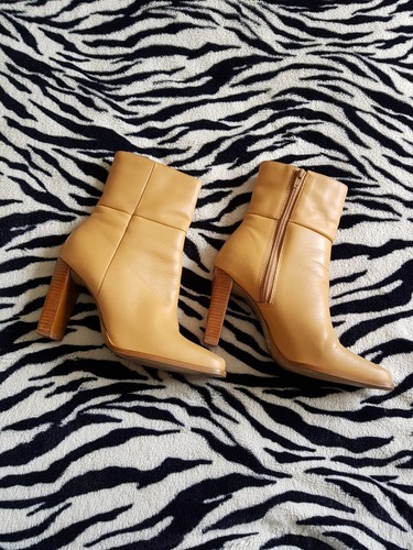 Stivali faith beige vera pelle - faith,