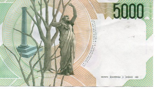 5000 lire bellini - 5000,