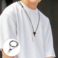 Collana con denti squalo - ,