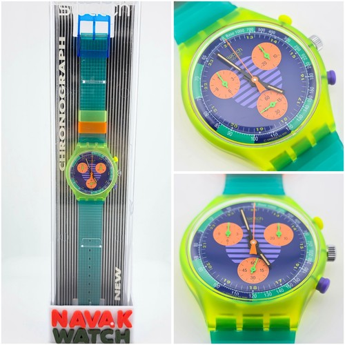 Swatch chrono scj100 neo wave - chrono,