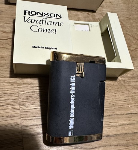 Icl computers lighter ronson - icl,