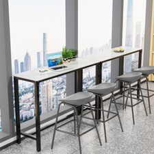 Tavolo da bar extra lungo