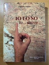 Io lo so tu… Prova - Edoardo Sabatti - tarantola ed