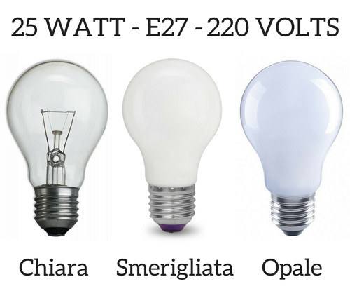 Lampadina watt chiara - lampadina,