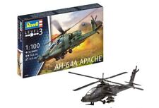 KIT MODELLINO REVELL ELICOTTERO AH-64A APACHE MODELLISMO SCALA 1:100