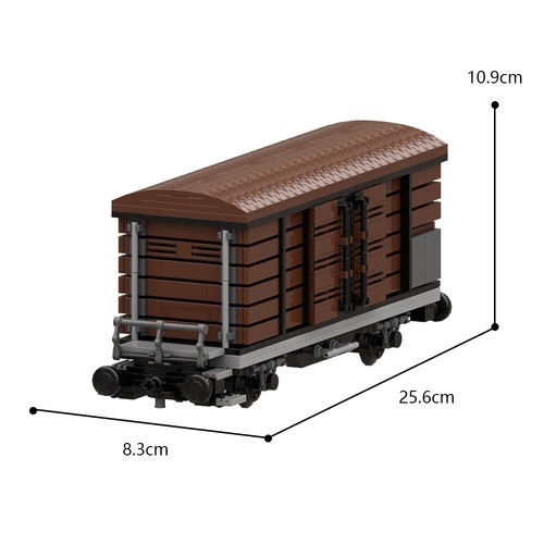 839 pcs boxcar scomparto - 839, treno
