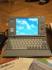 TOSHIBA Libretto 50CT Perfect Condition Base Porte Floppy Disc PC Card Modem56kb