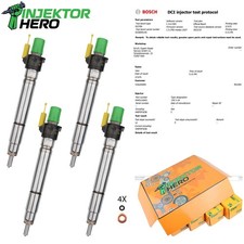 4x 0445116043 Iniettore Jaguar