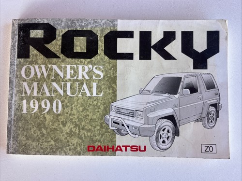 Manuale manutenzione daihatsu - manutenzione,
