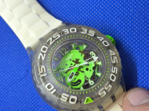 Swatch watch scuba chlorofish - watch,