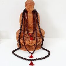 Rosenholz Mala Kette Buddha